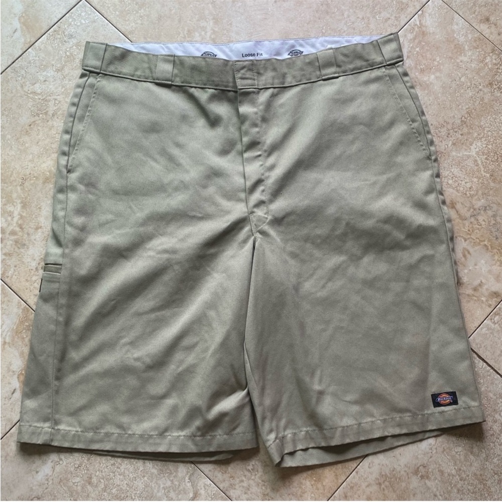 Men's Khaki Dickies Shorts